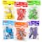 JAM Paper Medium 1.25" Colorful Binder Clips, 6 Packs of 15